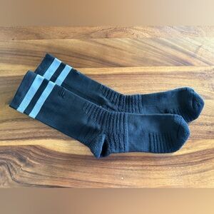 Fabletics Black and Gray Casual Socks